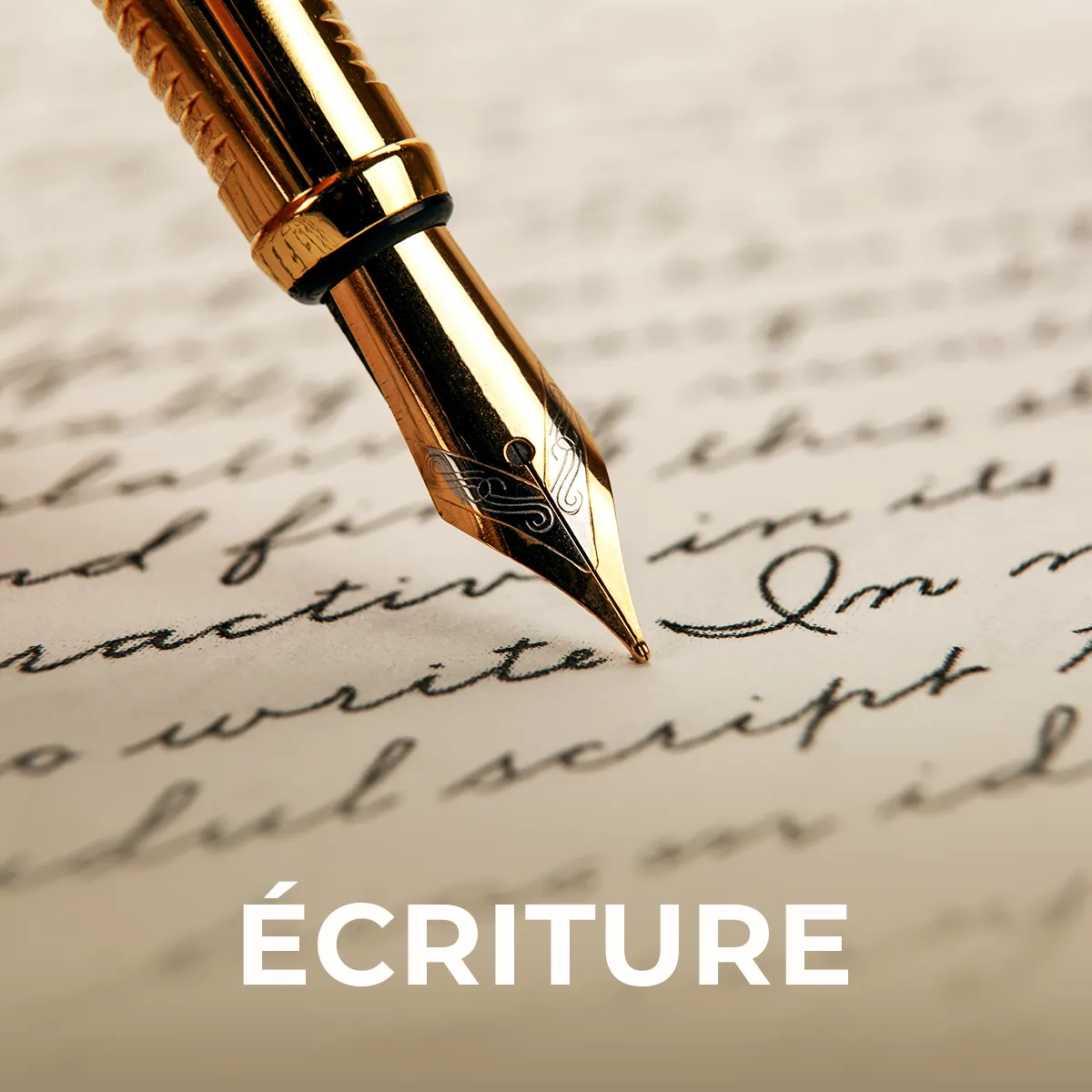 Ateliers écriture